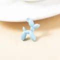 Light blue balloon dog metal alloy pendant charm for DIY jewelry making, bracelets, and necklaces. - 10 Pieces Pack / Light Blue