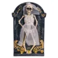 Halloween spettrale scheletro sposa lapide decorazione luminosa danzante festa puntello - Sposa / Disponibile / Confezione in scatola a colori