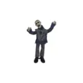 Halloween 1m zombie in piedi animato accessorio spaventoso per decorazione festa. - Fantasma oscillante piccolo - testa bianca