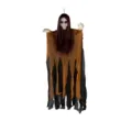 Halloween bruja colgante luminosa, accesorio esqueleto aterrador para fiesta variante. - Fantasma Femenino de Cabello Largo Naranja