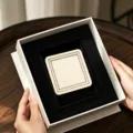 Wooden embroidery frame DIY blank square scalloped craft accessory for handmade decor display - Rounded Square