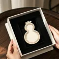 Wooden gourd shaped embroidery frame DIY handmade accessory wood border for crafting display box - Gourd