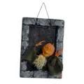 Halloween decorazione lapide appesa con luce elettronica e suono spaventoso zucca. - Zucca (N. 2) / Z289