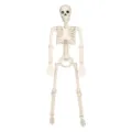 90cm Halloween Leuchtendes Skelett Requisite Stehend Hängend Deko Party Simulation - Z274 Warm leuchtendes 90 cm Skelett