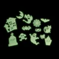 Halloween luminous wall stickers glow in the dark spooky party decor spooky decals - Glow-in-the-Dark Stickers - Style B