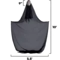 Halloween Hängende Geist Dekoration mit Vampir Maske und schwarzem Tuch Gruselparty Requisite - Große hängende Vampire mit Maske