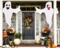 Halloween hanging ghost windsocks waterproof outdoor decoration for yard party porch spooky decor - Ghost Windsocks No. 2