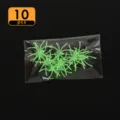 Halloween glow in dark plastic spinnen set 10st griezelige feest prank rekwisieten - 10 Stuks Verpakking