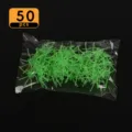 Halloween glow in the dark plastic spinnen 50 stuks griezelige feestdecoratie rekwisieten - 50 Stuks
