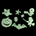 Halloween luminous wall stickers glow in the dark spooky ghost pumpkin decals for party decor - Glow-in-the-Dark Stickers - Style A