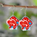 Internationale Krankenschwester Tag Acryl Ohrringe Stethoskop Herz Mode Schmuck Geschenke - Herz Stethoskop (4504)