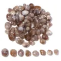 Acrylic irregular mixed loose beads DIY handmade jewelry making accessories for bracelets. - Coffee