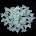 Acrylic luminous bow beads iridescent DIY jewelry accessories loose craft pieces craft supplies - Bowknot / 30 Pieces (13.5x22mm) / Green