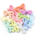 Colorful Acrylic Star Bow Beads DIY Jewelry Making Bracelet Phone Charm Accessories - AB Solid Color / Random Mixed Colors (10 Pcs/Pack, 22g, Approx. 19.5x33.5mm, Hole Approx. 2.4mm)