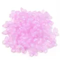 Acrylic butterfly loose beads shimmering pink for DIY jewelry making and accessories. - Small Butterfly / 50 Pieces (14x19mm) / Purple
