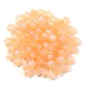 Acryl Stern Perlen für DIY Schmuckherstellung, süße Pfirsich Orange lose Abstandhalter Perlen. - Leuchtendes Orange