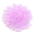 Glänzende rosa Stern Acrylperlen für DIY handgemachte Armbänder Halsketten Schmuckherstellung. - Leuchtendes Lila