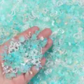 Mixed resin DIY nail art charms turquoise cute cabochons bow pearl star flower accessories - 20g/Pack / Blue Series