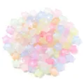 Bunte Acryl Stern Perlen für DIY Schmuckherstellung, pastell Perlen für Armbänder und Ketten. - Leuchtende Mischfarben