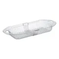 Panier d'égouttage extensible pour évier de cuisine, corbeille transparente pour fruits et légumes - Blanc Clair