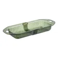 Panier d'égouttoir d'évier de cuisine rétractable en plastique pour fruits et légumes. - Vert Transparent