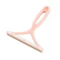 Manual lint remover for clothes coat fuzz shaver fabric pill trimmer home use pink color - Pink