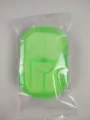 Boîte de savon de voyage verte portable, mini flocons de savon jetables pour lavage des mains. - Vert