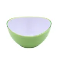 Bol à fruits en plastique bicolore vert et violet bol à salade vaisselle de cuisine - L / Vert