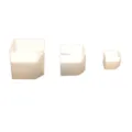 3-teiliges Set geschnittene Ecke quadratische Silikonform fuer Epoxidharz und Handarbeit Lampen - 3-teiliges Würfel-Formen-Set