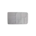 Mini wellenförmige kleine Schale Epoxidharz Silikonform, weiße geometrische Gießform - Gussformen für kleine Miniatur-Wellentabletts