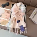 Klassischer Karo-Schal aus Kaschmir-Imitat, weicher warmer Winterschal, elegantes Retro-Accessoire. - Farbe 18