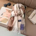 Klassischer britischer Kaschmir-Imitat Schal im Karomuster, warme Winteraccessoires für Paare. - Farbe 20