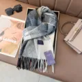 Klassischer Karo Kaschmir-Gefühl Winterschal für Damen und Herren, warmer Retro Schals. - Farbe 34