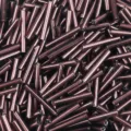 12mm silver-lined bugle beads purple metallic tubular spacer beads for DIY jewelry making - 10g Pack / Deep purple