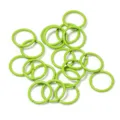 Colorful open jump rings metal circles for DIY jewelry making handmade bracelets craft parts. - Fruit Green