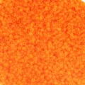 2mm frosted glass seed beads vibrant orange DIY bracelet jewelry making material supplies - 450g Pack (About 2mm) / Orange-Red F3