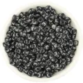Black square acrylic letter beads, 26 alphabet loose beads for DIY jewelry making. - Letter E