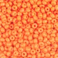 Vibrant orange glass seed beads for DIY jewelry making, crafts, and apparel accessories. - 50g/Pack / Orange