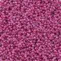 2mm dark pink glass seed beads bulk for DIY bracelets, shining craft beading materials. - 50g Pack / Reddish Purple V7