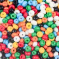 Colorful glass seed beads mix for DIY jewelry making, crafts, and apparel decoration accessories. - 50g/Pack / Colorful