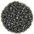 Black acrylic square loose beads with white line patterns, large hole DIY craft supplies. - Letter I
