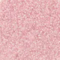 Pink transparent glass seed beads 2mm shiny silver lined crafts jewelry making supplies - Light Pink W4 (50g/Pack)