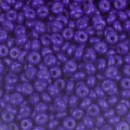 Purple glass seed beads, round DIY jewelry making accessories and clothing decoration. - 50g/Pack / Dark Blue