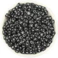 Black square acrylic letter beads, white alphabet cube loose beads for DIY jewelry making variant - Letter V