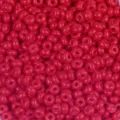 Red glass seed beads for DIY jewelry making and fashion crafts accessories bulk pack. - 50g/Pack / Red