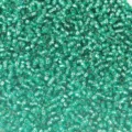 2mm transparent silver-lined glass seed beads, teal green craft beads for DIY jewelry making. - Green W18 (50g/Pack)