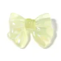 Akrylika diapane iridizonta filagka DIY gia lachana kai omorfa cheiropoieta brachiolia - 37x29mm / 10 Τεμάχια/Συσκευασία / Ανοιχτό κίτρινο