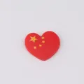 Cute red heart star resin DIY patch phone case decoration handmade craft accessories - Heart Style (2#)