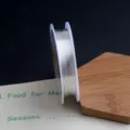 Silberne Kupferdrahtspule für DIY Basteln, Haarnadeln, Schmuckherstellung und Nail Art. - 0,3 mm / Silber