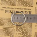 DIY Metallring Metallreifen für Traumfänger handgemachte Bastelarbeiten Zubehör 5cm - Rund / AD 45mm Draht 3mm